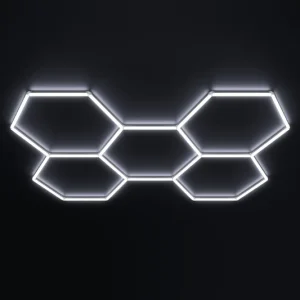 5 HEXAGON LED LIGHTING (8’ x 5.5’)
