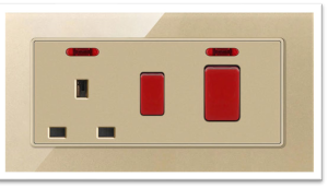 COOKER UNIT 6X3 PASTIC GOLD GLASS