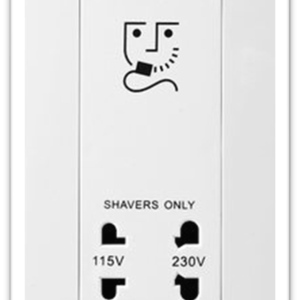 SHAVING UNIT 6X3 PLASTIC WHITE