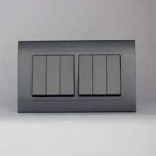 6X3 2 WAY PLASTIC GREY GLASS