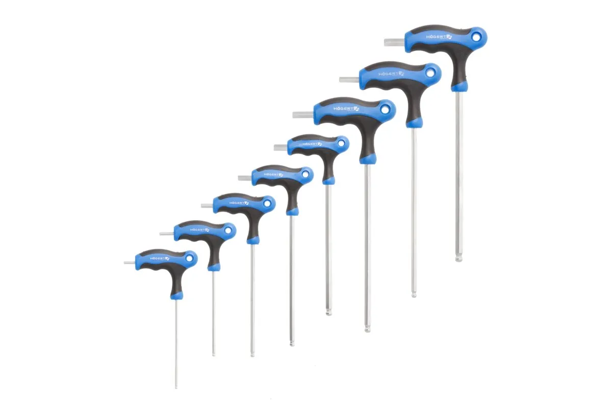 HOGERT HEXAONAL T TYPE 8PCS LONG