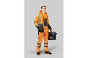 HOGERT NIMS HIGH VISIBILITY RAIN JACKET