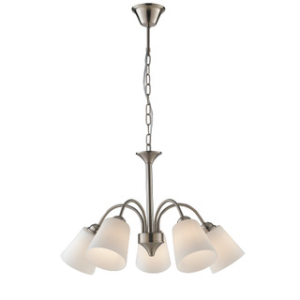 FAN LAMPADARIO 1162 CHROME