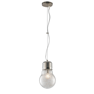 1-LIGHT PENDANT CHANDELIER, E27 BASE