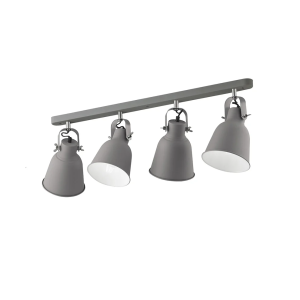 FAN WALL LIGHT LEGEND GREY X4