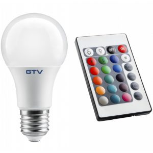 LED BULB E27 RGBW A60 9W REMOTE CONTROL
