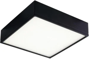 FAN KLIO SURFACE PANEL 22W SQUARE BLACK 4000K