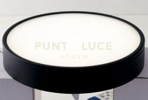 FAN KLIO SURFACE PANEL 36W ROUND BLACK 4000K