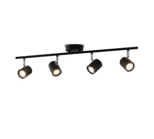 FAN CEILING BAR ZERO X4 BLACK